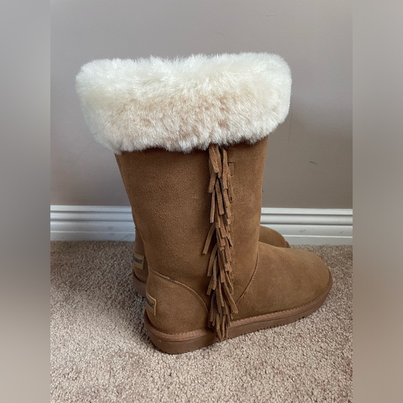 Minnetonka Canyon boots, size 9, like new, brown suede fringe - Picture 3 of 9
